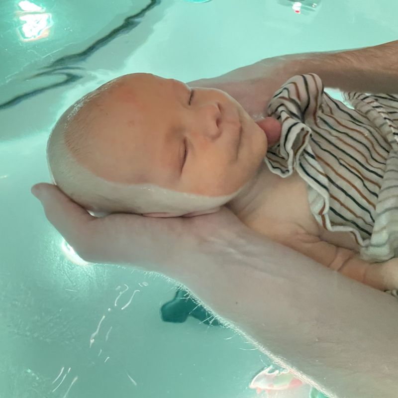 Hydrothérapie bébé chez Oh Baby Spa